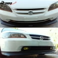 thumbnail image 2 of Ikon Motorsports Compatible with 98-00 Honda Accord 2Dr Coupe HC1 Style Front Bumper Lip Spoiler PP Polypropylene, 2 of 4