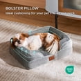 thumbnail image 4 of Cama ortopédica para perros Bedsure pequeña lavable con tendedero impermeable, 4 of 9