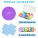 thumbnail image 2 of Juego de fichas de juego de borrado en seco, 100 unidades con caja de almacenamiento y toallitas, 2 of 7