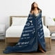 thumbnail image 5 of LHSHID Happy Retirement Throw Blanket Soft Fuzzy Fleece Blanket For Couch Bed Living Room Decoration 40x50in, 5 of 6