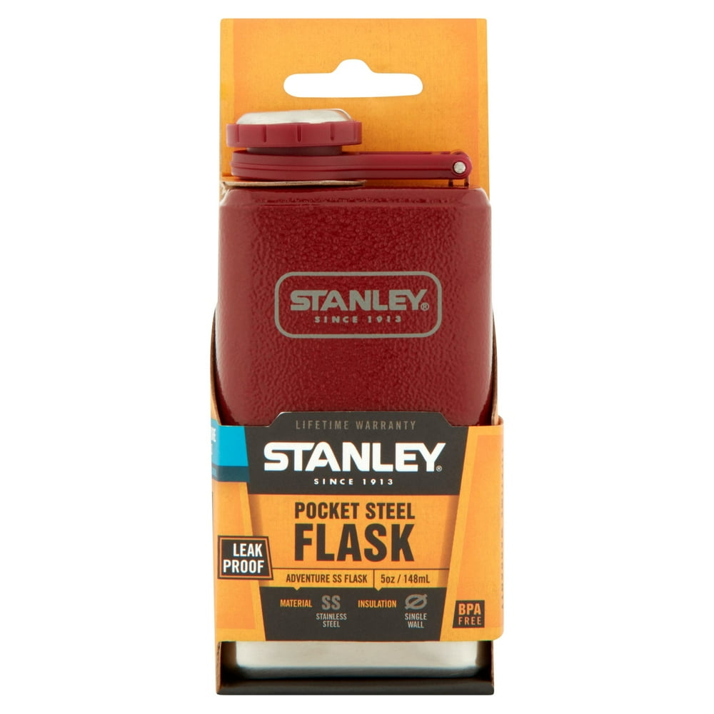 Stanley Adventure Series 5 oz Pocket Steel Flask