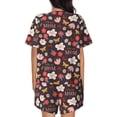 thumbnail image 3 of Bixox Women's To The Best Mom Printed Pajama Set 2 Piece Lounge Set Top and Shorts Soft Pajamas, Shorts with Pockets, 3 of 7
