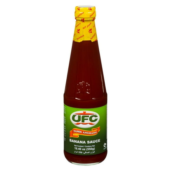 UFC Banana Sauce Regular 550g per Bottle - Banana Ketchup/Sauce