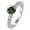Green, variant on Moissanite Engagement Rings for Women 1ct Round Cut D Color Pink/Blue/Green Diamond Rings 4-Prong Moissanite Anniversary Promise Wedding Rings for Wife Gifts with Certificate