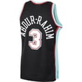 thumbnail image 3 of Men's Mitchell & Ness Shareef Abdur-Rahim Black Vancouver Grizzlies 2000/01 Hardwood Classics Swingman Jersey, 3 of 3
