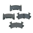 thumbnail image 3 of KarParts360 For Chevy S10 2003 Disc Brake Pad Front | Ceramic | Bonded Type | With Wear Sensor Option | 0.52 Inches Friction Material Thickness Outer Pad, 3 of 4