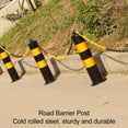 thumbnail image 3 of Poste De Carretera De Seguridad, Diseño De Anillo Superior Pila De Barrera De Tráfico Mano De Obra Fina Resistencia A La Presión De 50 Cm Para Organización De Actividades, 3 of 7
