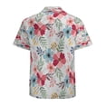 thumbnail image 3 of High Quality Hawaiian Shirts for Men Short Sleeve Aloha Beach Shirt Floral Summer Casual Button Down Shirts Blouses OP57G5, 3 of 7
