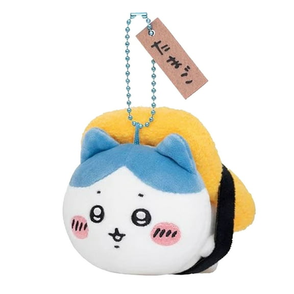 Chikawa Plush Keychain, 4.7Inch Soft Stuffed Figure Plushie Backpack Pendant Home Decor for Fans