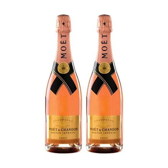 Pack de 2 Champagne Moet Chandon Nectar Imperial Rose 750 ml Moet Chandon Nectar Imperial Rose
