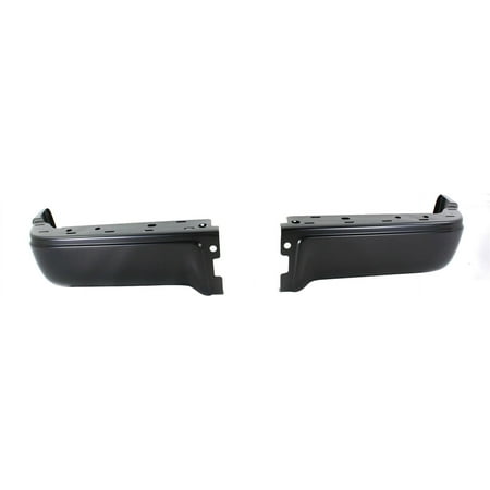 Powdercoated Black Step Bumper Face Bar Only; With pad provision for 2009-2014 Ford F-150 FX4