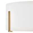 thumbnail image 6 of 47573LCB Hinkley Lighting Halle - 40W 4 LED Medium Semi-Flush Mount-10.25 Inch Tall and 19.5 Inch Wide-Lacquered Brass Finish, 6 of 8