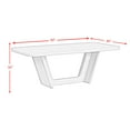 thumbnail image 6 of Picket House Furnishings Woodridge  Rectangular Dining Table in Black with Grain, 6 of 7