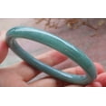 thumbnail image 6 of Icy Green Natural A JADE Jadeite Circle Bangle Bracelet 57 mm 702349 TN, 6 of 12