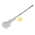 thumbnail image 1 of Lacrosse Stick Set, 30In Boy Lacrosse Stick and Ball Set Sturdy Structure Lacrosse Mini Power Stick with Ball Non Falling Tail  Outdoor Team Sports Player Equipment, 1 of 7