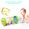 thumbnail image 3 of Túnel de Gateo Inflable Para Bebés con Pelota y Campana - Juguete Rodante Plegable Para Interiores, Set de Juego para Bebés que Empiezan a Gatear (6-18 Meses), 3 of 8