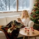 thumbnail image 4 of Christmas Print Blanket Comfortable And Soft Flannel Blanket Merry Christmas Blanket Suitable For Bedroom Sofa Christmas Decoration 75X100cm, 4 of 7
