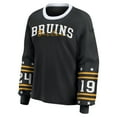 thumbnail image 2 of Women's WEAR by Erin Andrews Black Boston Bruins Long-Sleeve Sport T-Shirt, 2 of 6
