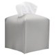 thumbnail image 1 of Cubierta de caja de pañuelos cuadrada de cuero PU con cinturón inferior, 1 of 5