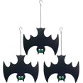 thumbnail image 1 of Lunfar 3pcs Bats Hanging Halloween Decorations Spooky Stylish Décor for Fun Halloween, 1 of 5