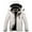 Beige, variant on Men's Fleece Lined Winter Jacket Water Repellent Windbreaker Outdoor Warm Snow Coat with Detachable Hood