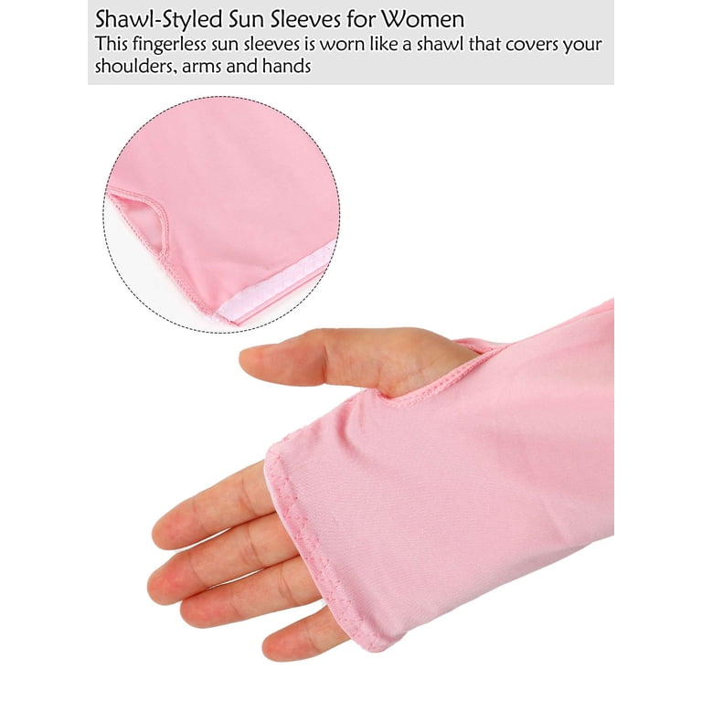 LAVA Cooling Breathable Sun Protection Arm Sleeves For Women – UV Protection, Polyester Spandex, One Size
