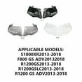 thumbnail image 1 of 1 Pair Motorbike Windshield Modification Windscreen Windproof Protector Modified Guard Accessory Replacement for R1200GS 800GS Black, 1 of 1