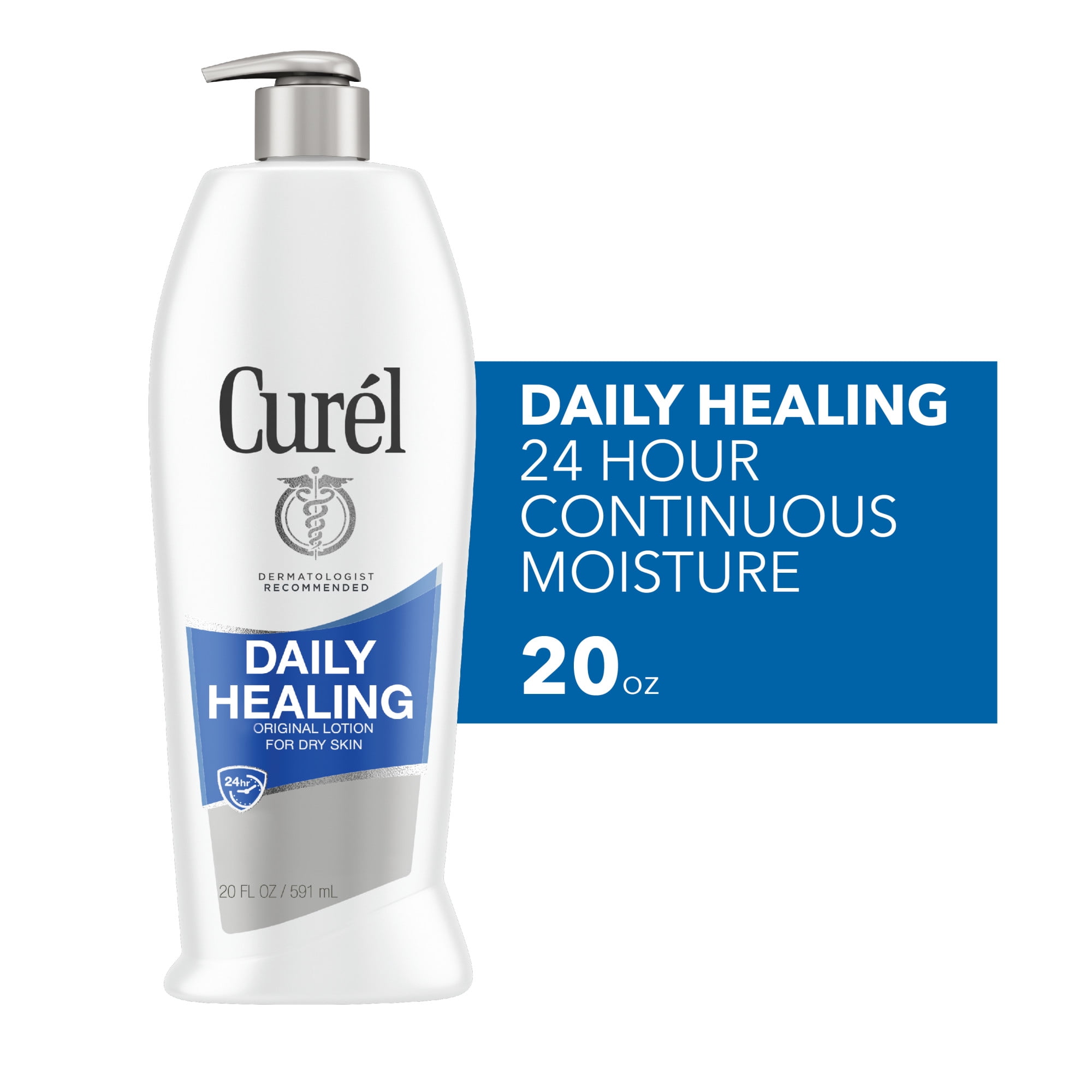Curel Daily Healing Body Lotion for Dry Skin, 20 Fl Oz