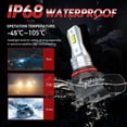 thumbnail image 6 of Compatible with Chevy Equinox 2018-2022 LED Headlight KIT High Low Beam Combo Bulbs (Pack of 4) , 6500K White 10,000LM Super Bright, Plug and Play, 6 of 10