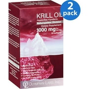 Olympian Labs Krill Oil Softgels, 60ct Bundle (Pack of 2)