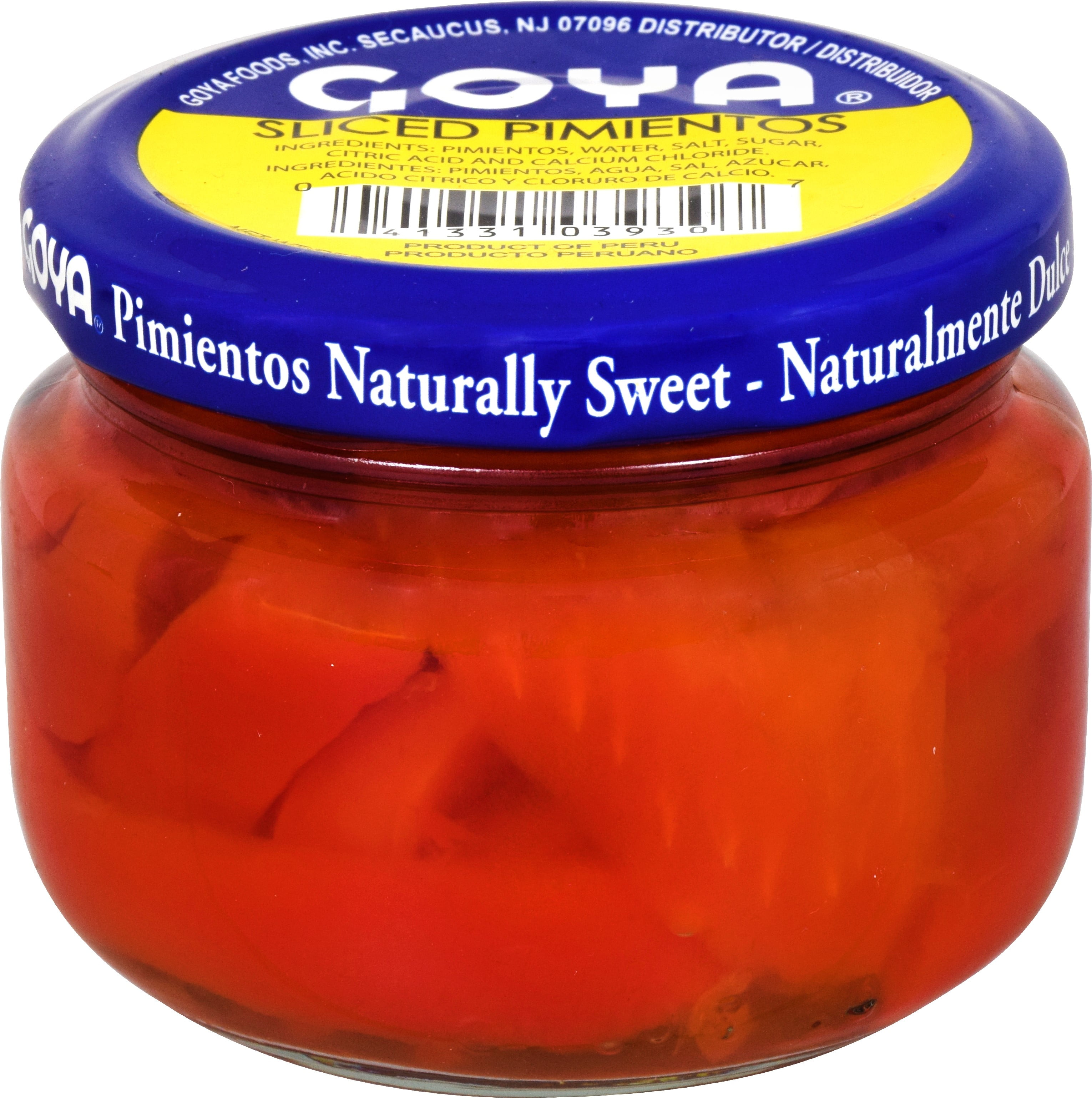 (7 pack) Goya Fancy Sliced Red Pimientos, 4 Oz
