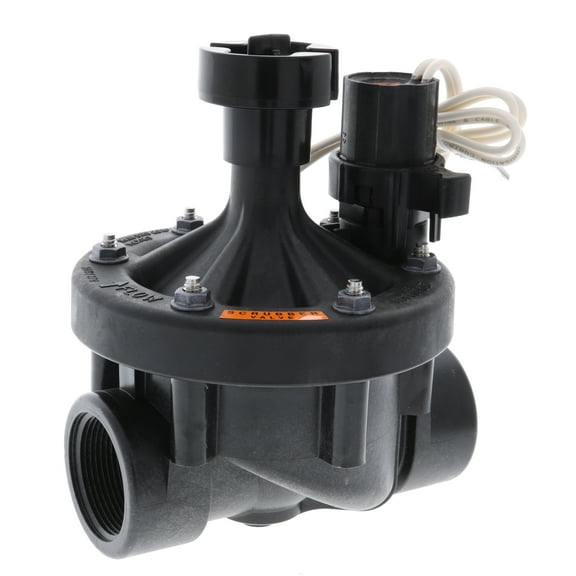 RainBird Inline Plastic Industrial Irrigation Valve-Size:1.5"-Scrubber:Yes