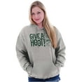 thumbnail image 3 of Woodsy Owl Slogan Give a Hoot Hoodie Sweatshirt Women Men Brisco Brands S, 3 of 6