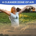 thumbnail image 5 of AirTamer A310PMB Personal Rechargeable and Portable Air Purifier Negative Ion Generator, Proven Performance, Black with Leather Travel Case, 5 of 8