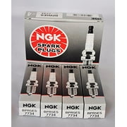 4 Pack Genuine OEM Ngk Copper Spark Plugs Bpr5es # 7734 Made in Japan