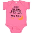 thumbnail image 3 of Inktastic I Love My Big Brother to the Moon and Back Boys or Girls Baby Bodysuit, 3 of 5