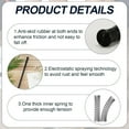 thumbnail image 2 of EcoNesxp 15 Enhanced Security Black 8" Adjustable Sliding Door Guard Fixed Window Guard Door Security Window Guard 15" Adjustable Sliding Door Guard Fixed Window Guard Door Security Window Guard, 2 of 5