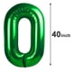thumbnail image 3 of Globo Número 20 Verde de 40" para Decoración de Fiesta, 3 of 6