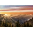 thumbnail image 2 of Delimont, Danita 24x17 White Modern Wood Framed Museum Art Print Titled - Smokey Sunrise, 2 of 4