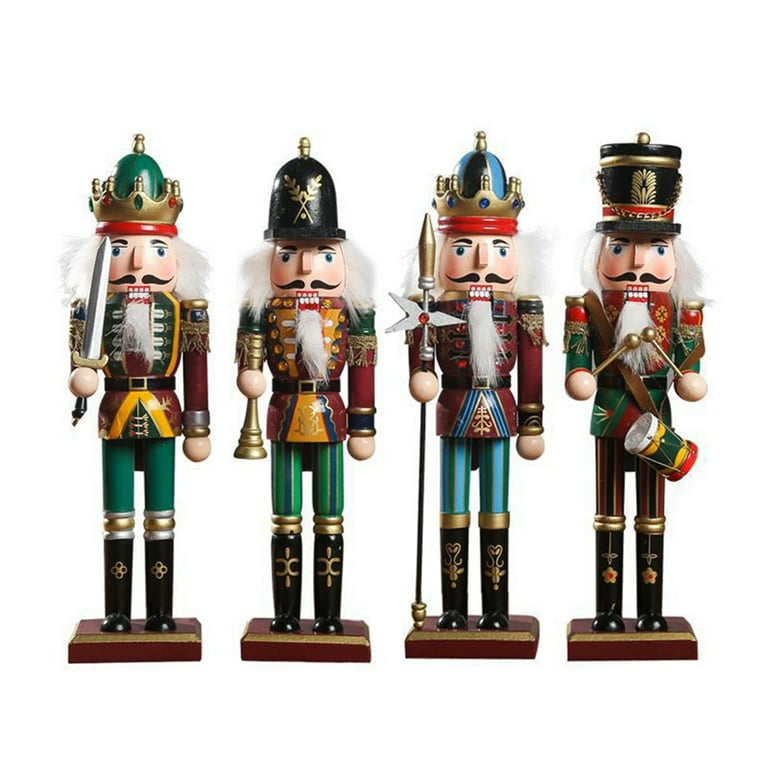 Wooden christmas sale soldiers