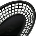 thumbnail image 5 of 12 Pack Fast Food Serving Baskets,Bexikou Food Service Baskets,Plastic Food Basket,Plastic Oval Restaurant Basket for Fast Food Restaurant, Burgers, Sandwiches, Fries (Black), 5 of 7
