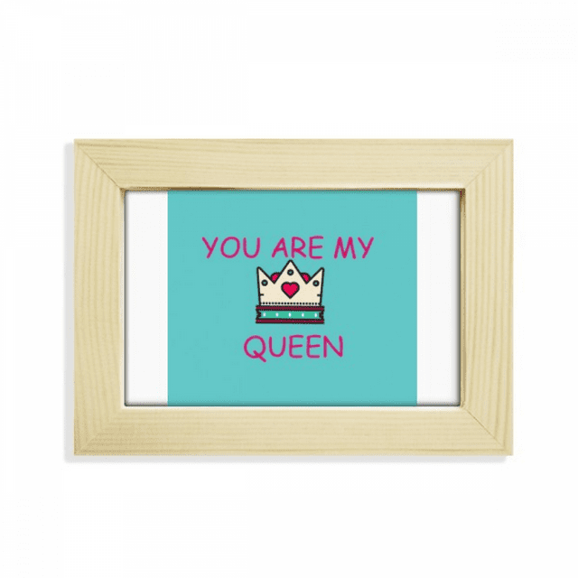 My Queen Royal Regina Majesty Desktop Decorate Photo Frame Picture Art