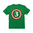 thumbnail image 1 of Tstars Boys Unisex 3rd Birthday Gift Shirt Birthday Gift for 3 Year Old Captain Birthday Shirts for Boy Graphic Tee for Three Years Old B Day Birthday Party Toddler Infant Kids T Shirt, 1 of 6