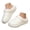 1-White, variant on Womens Fleece Lined Waterproof Clog Slippers Winter Warm Furry Lined Slip on Mules Non Slip Casual Indoor House Shoes