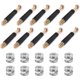 thumbnail image 3 of 50PCS Furniture Connector Furniture Connecting Parts and Eccentric Wheel Zinc Alloy Fitting Assembly 16mm, 3 of 5