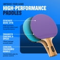 thumbnail image 2 of PRO SPIN All-In-One Ping Pong Set - Retractable Ping Pong Net for Any Table (72"), High-Quality Ping Pong Paddles and Balls, Storage Case - Portable Table Tennis Gifts for Boys & Girls (2-Player Set), 2 of 9