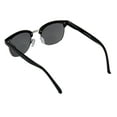 thumbnail image 2 of "The Executive" 3 Pair of Classic Unisex Semi-Rimless Bifocal Reading Sunglasses with Maximum UV Protection & Spring Hinges - Black - 1.25, 2 of 4