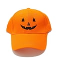 thumbnail image 1 of Halloween Pumpkin Hat Curved Brim Sun Protection Hat for Outdoor Festive Wear, 1 of 9