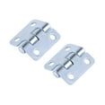 thumbnail image 4 of GOOHOCHY 2Pcs Convenient Hinges Carbon Steel Silver For Car Installation, 4 of 6
