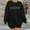 Black, variant on Women's Sweatshirts Letter Printed Long Sleeve Tops Y2K Cute Crewneck Pullover Fashion Outfits
